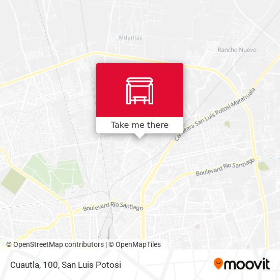 Cuautla, 100 map