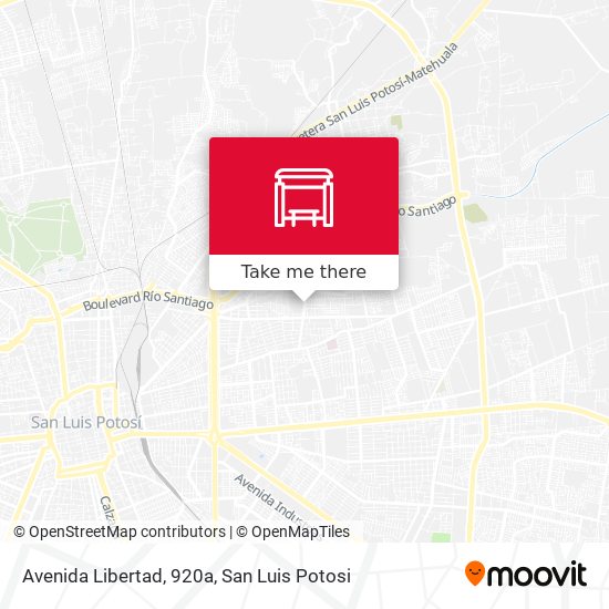 Avenida Libertad, 920a map