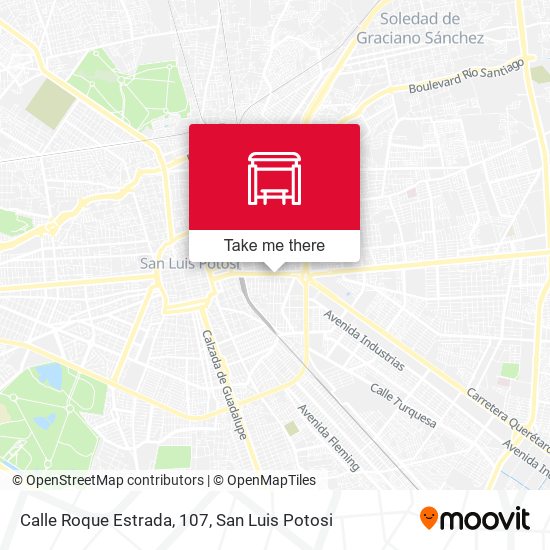 Mapa de Calle Roque Estrada, 107