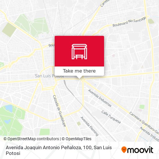 Avenida Joaquín Antonio Peñaloza, 100 map
