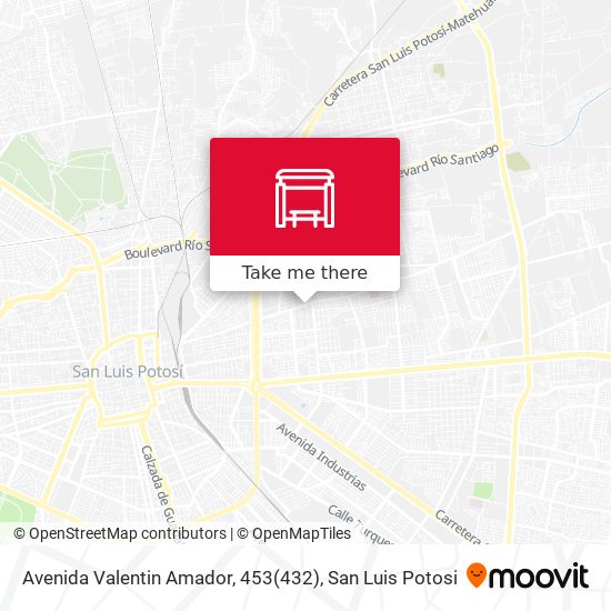 Mapa de Avenida Valentin Amador, 453(432)
