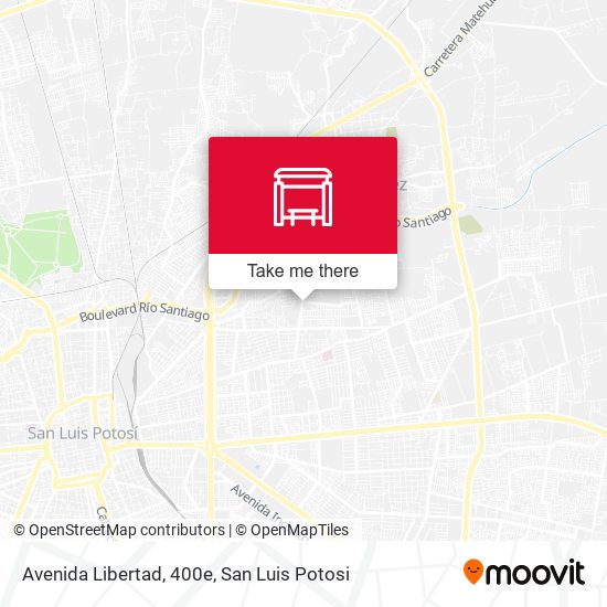 Avenida Libertad, 400e map