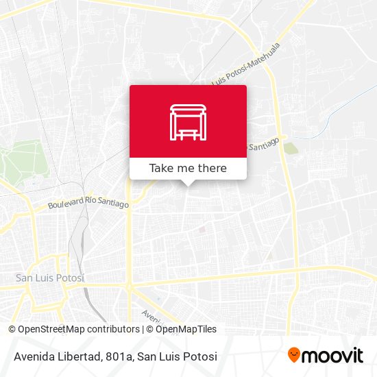 Avenida Libertad, 801a map