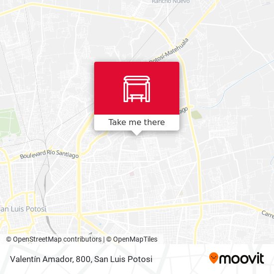 Valentín Amador, 800 map