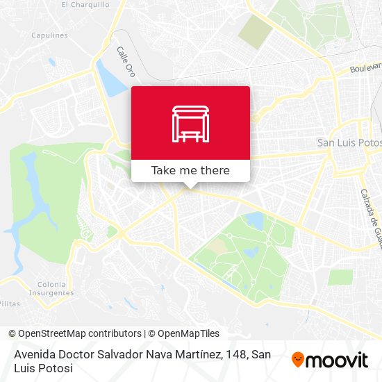 Avenida Doctor Salvador Nava Martínez, 148 map