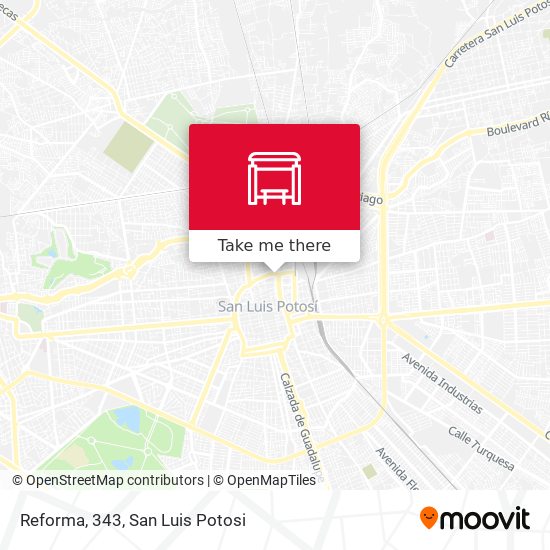 Reforma, 343 map
