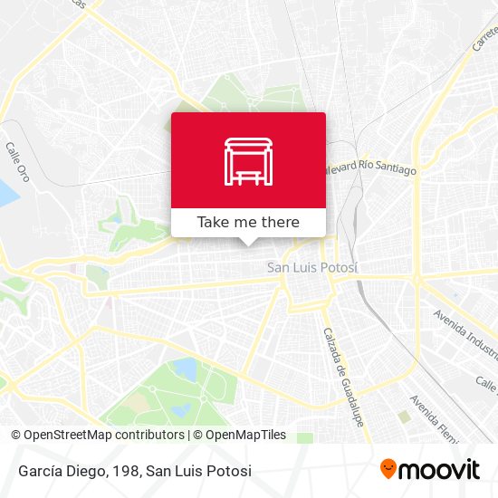 García Diego, 198 map