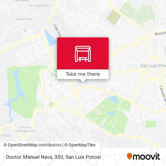 Doctor Manuel Nava, 350 map