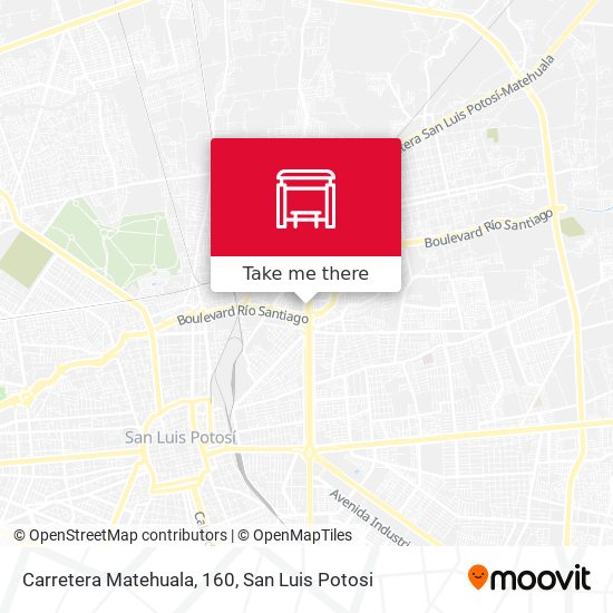 Carretera Matehuala, 160 map