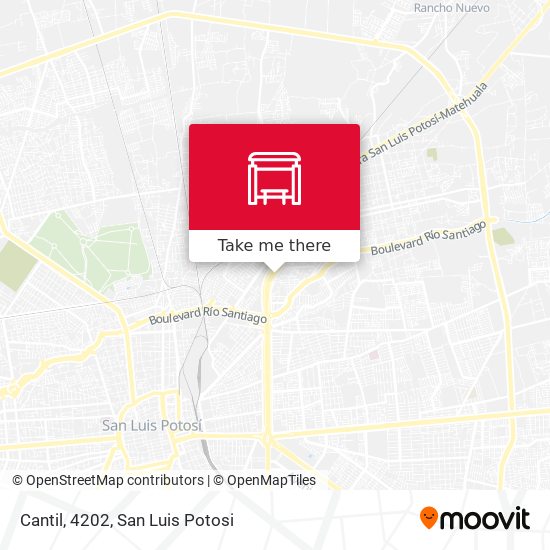 Cantil, 4202 map