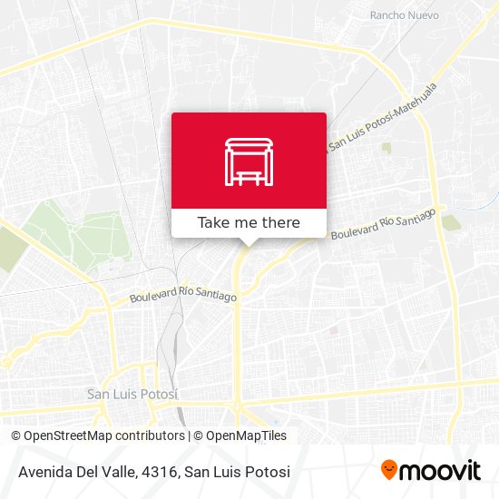 Avenida Del Valle, 4316 map