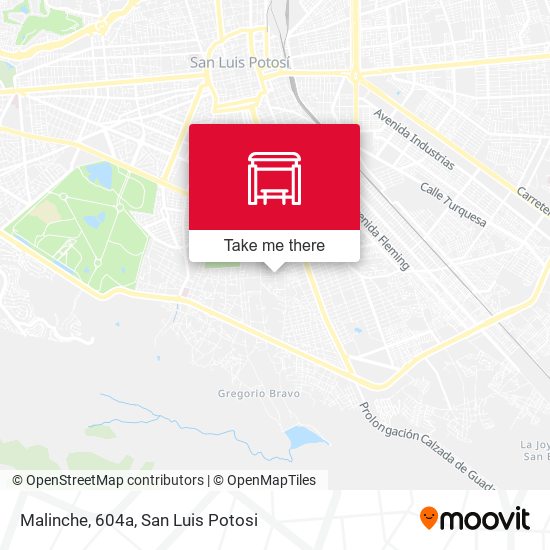 Malinche, 604a map