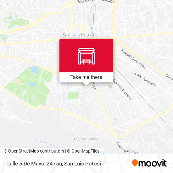 Calle 5 De Mayo, 2475a map