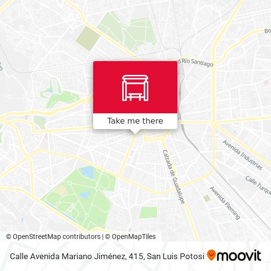 Calle Avenida Mariano Jiménez, 415 map