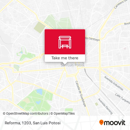 Reforma, 1203 map