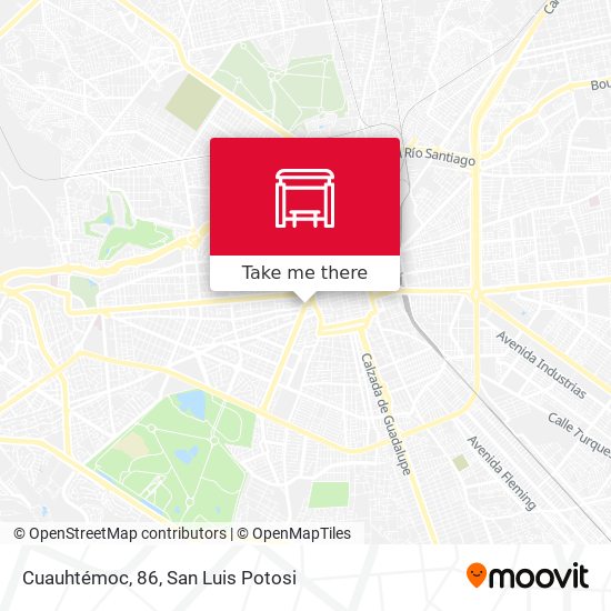Cuauhtémoc, 86 map