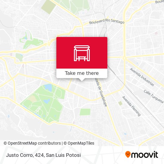Mapa de Justo Corro, 424