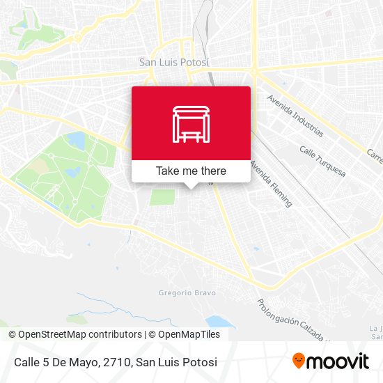 Calle 5 De Mayo, 2710 map