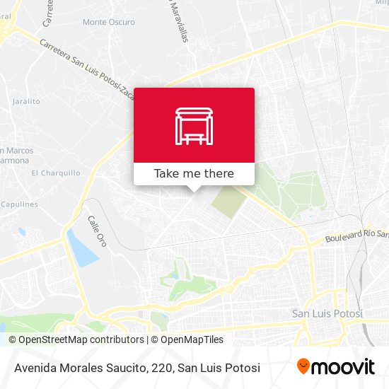 Avenida Morales Saucito, 220 map
