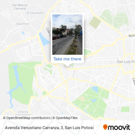 Mapa de Avenida Venustiano Carranza, 3