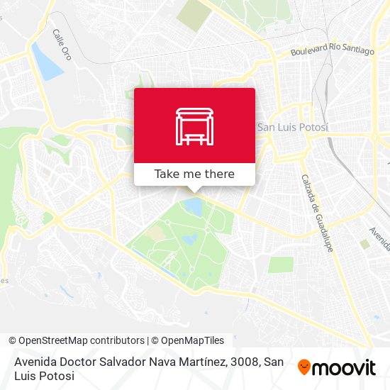 Avenida Doctor Salvador Nava Martínez, 3008 map
