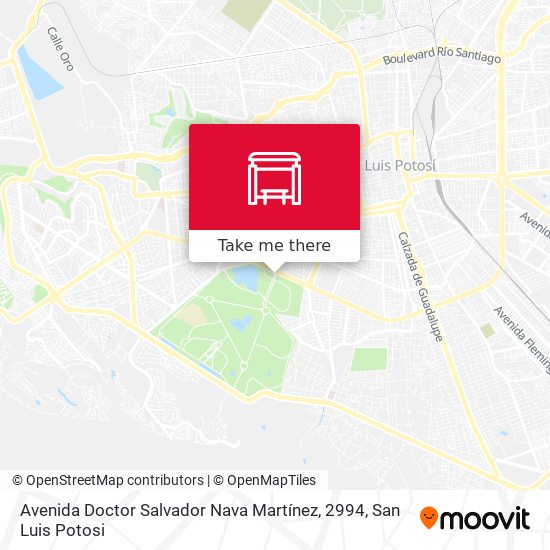 Avenida Doctor Salvador Nava Martínez, 2994 map