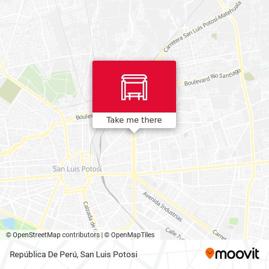 República De Perú map