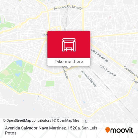 Avenida Salvador Nava Martinez, 1520a map