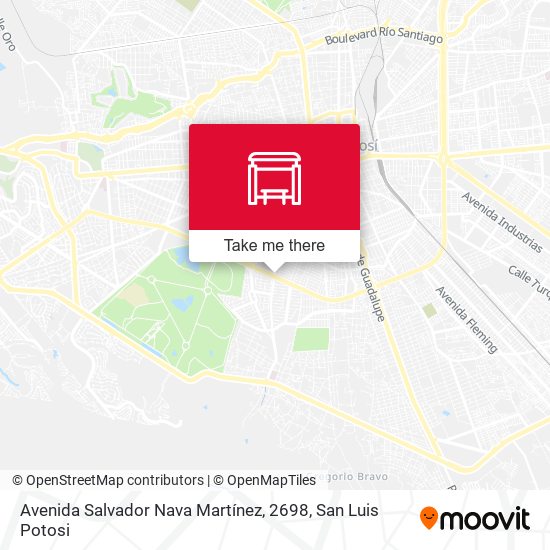 Avenida Salvador Nava Martínez, 2698 map