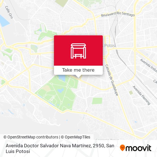 Avenida Doctor Salvador Nava Martínez, 2950 map