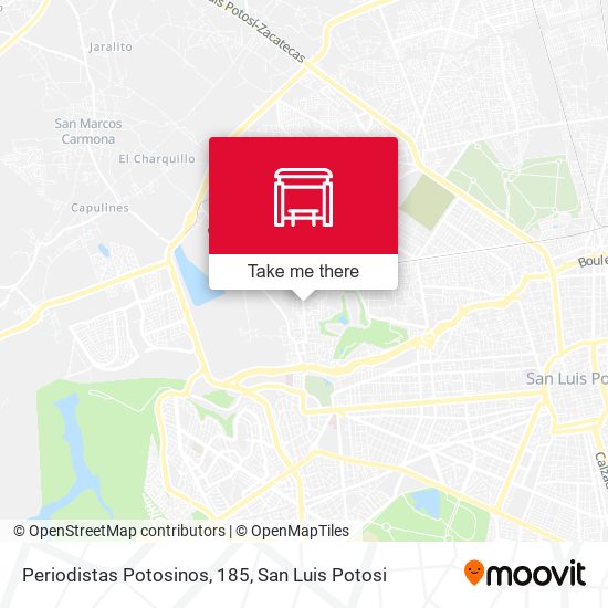 Mapa de Periodistas Potosinos, 185