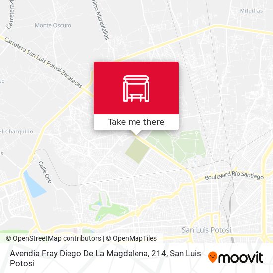 Avendia Fray Diego De La Magdalena, 214 map