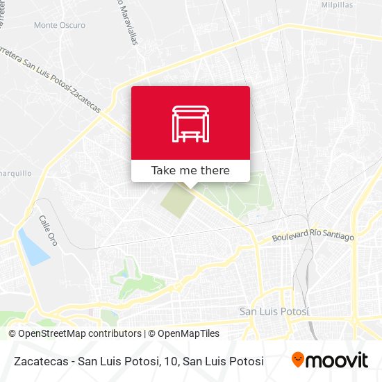 Zacatecas - San Luis Potosi, 10 map