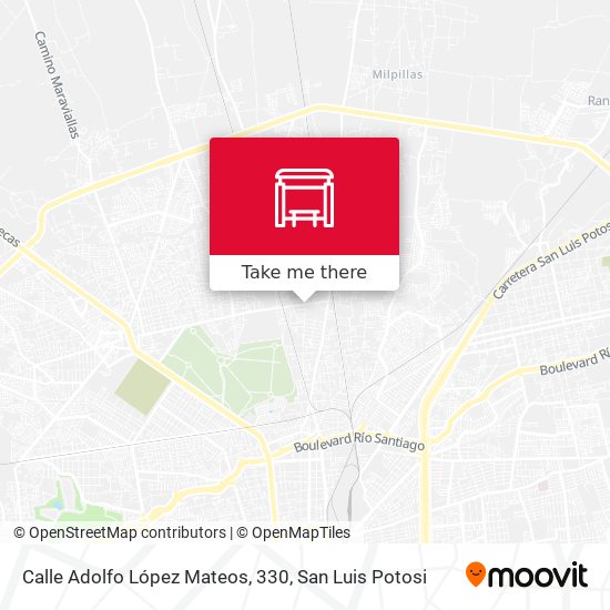 Mapa de Calle Adolfo López Mateos, 330