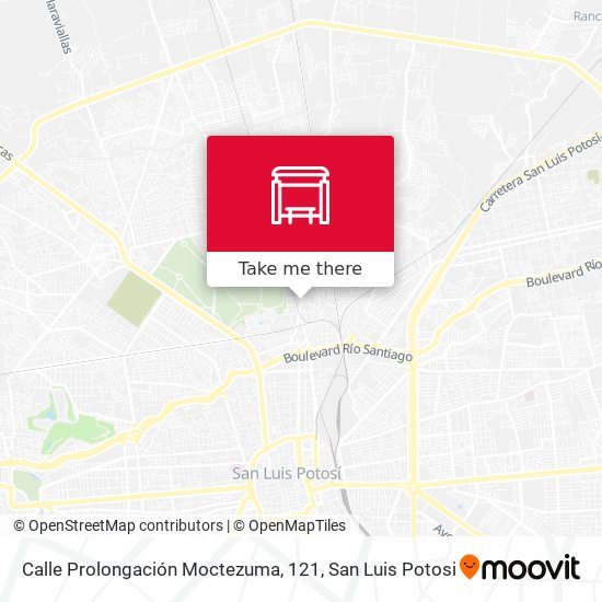Calle Prolongación Moctezuma, 121 map