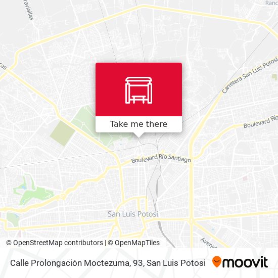 Calle Prolongación Moctezuma, 93 map