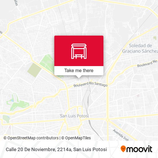 Calle 20 De Noviembre, 2214a map