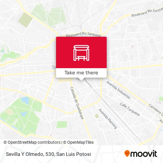 Sevilla Y Olmedo, 530 map