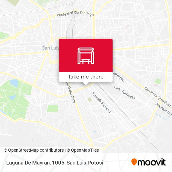 Mapa de Laguna De Mayrán, 1005