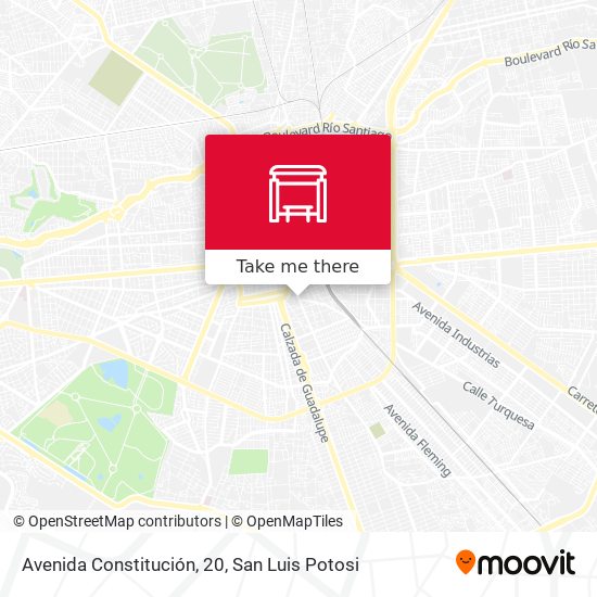 Avenida Constitución, 20 map