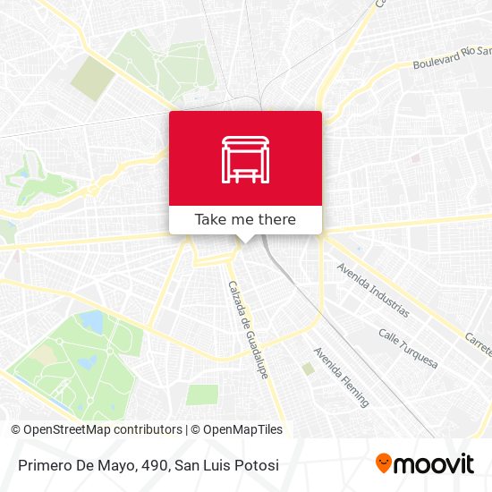 Primero De Mayo, 490 map