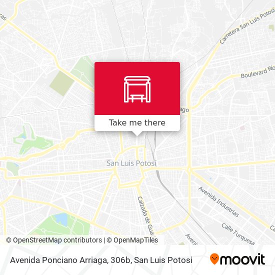 Avenida Ponciano Arriaga, 306b map