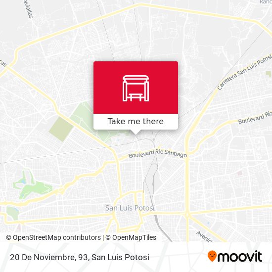 20 De Noviembre, 93 map