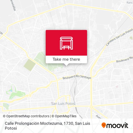 Calle Prolongación Moctezuma, 1730 map