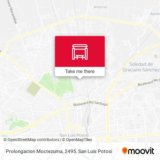 Prolongacion Moctezuma, 2495 map