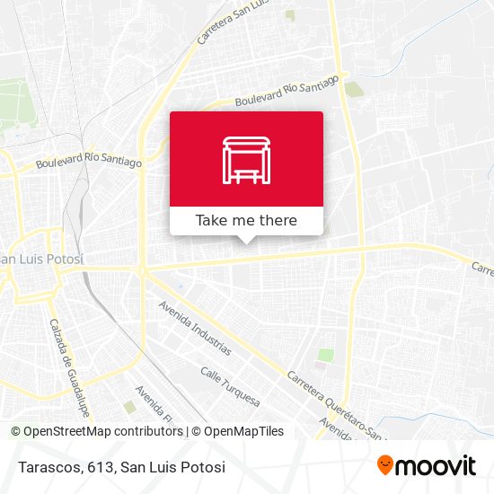 Tarascos, 613 map