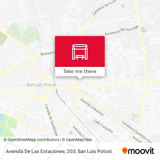 Avenida De Las Estaciones, 203 map