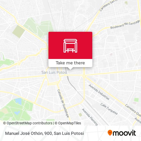 Manuel José Othón, 900 map
