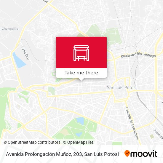 Avenida Prolongación Muñoz, 203 map