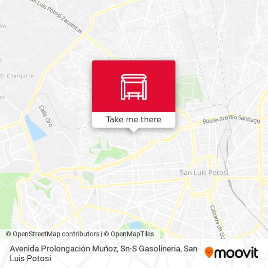Avenida Prolongación Muñoz, Sn-S Gasolineria map